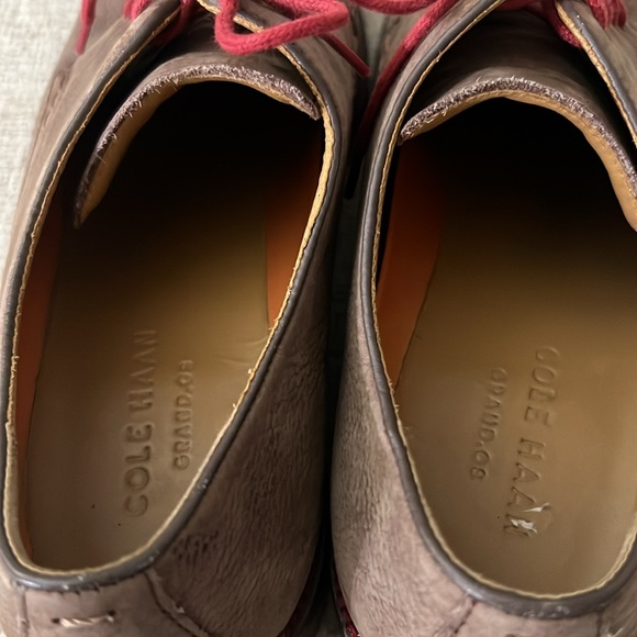 Cole‎ Haan Grand OG Men Sz 9.5 Leather Moccasins Loafers - Picture 5 of 10
